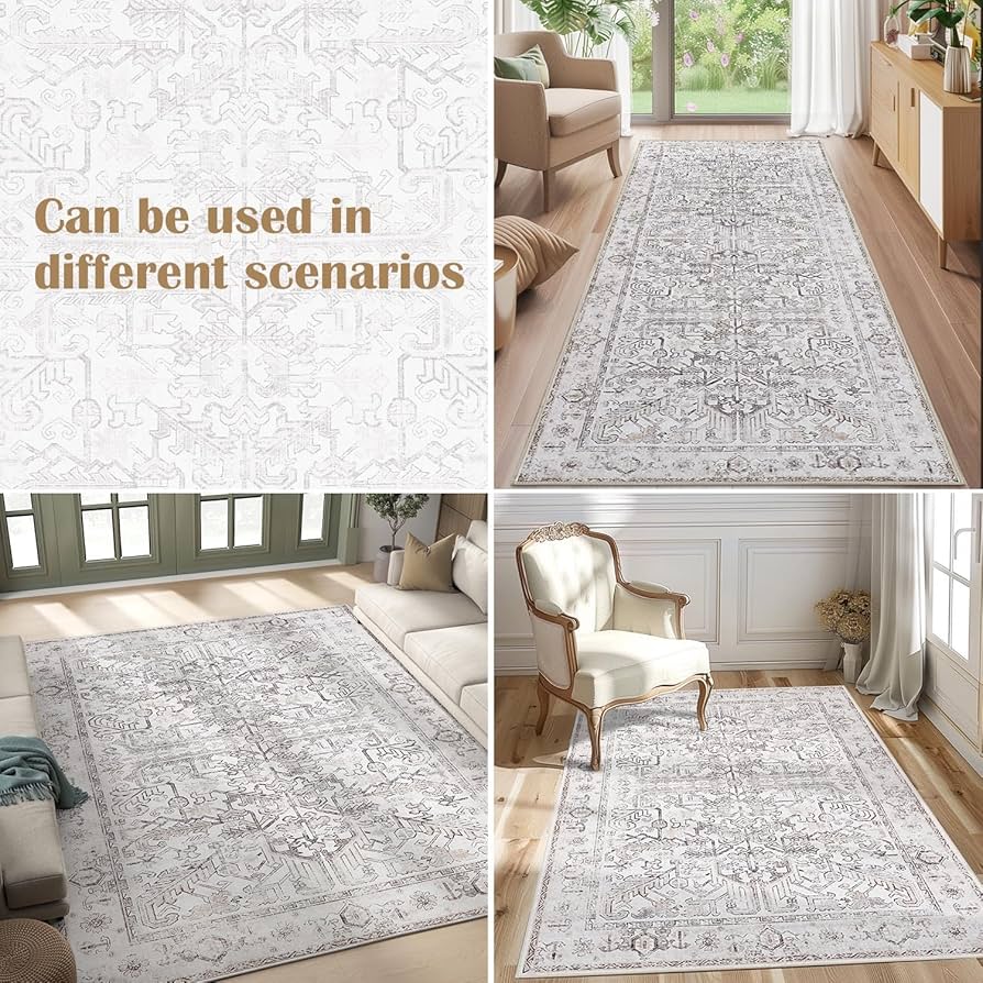 Amazon.com: jinchan Living Room Area Rugs 10x12 - Low Pile
